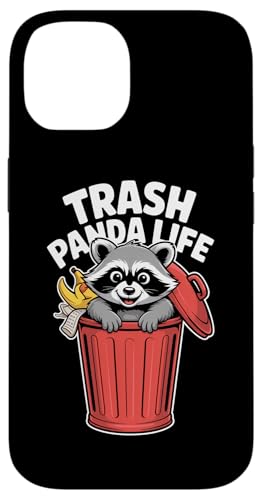 TRASH PANDA LIFE ACO} ݔ [A ~[ 킢 ss X}zP[X iPhone 14 p