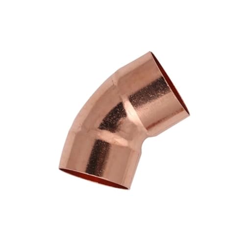 Codo de cobre 45 grados para aire acondicionado con soldadura end feed duradera 2
