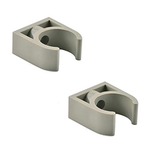 Sinmova 10PCS 50mm PPR U Type Pipe Clamps Tubing Clips Conduit Fittings for Water Supply, For Water Pipe: Green - Image 3