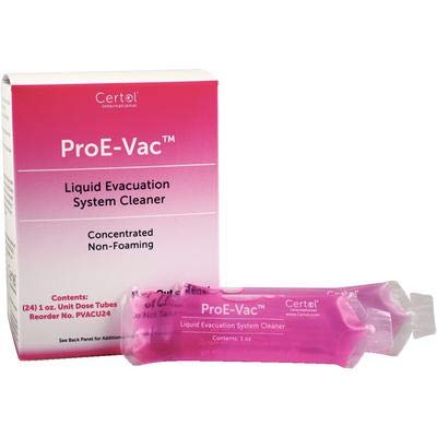 CRT ProE-Vac Evac Sys Cleaner Unit Dose (24) 1oz. Tubes