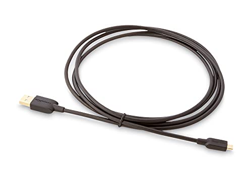 Amazon Basics Usb 2.0 A-Male To Micro B Cable, 6 Feet, Black, Printer #TOP3