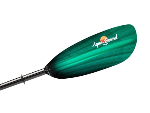 AQUA BOUND Tango Fiberglass Straight Shaft 2-Piece Kayak Paddle