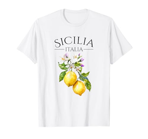 シチリア イタリア土産 イタリア レモン Tシャツのサムネイル