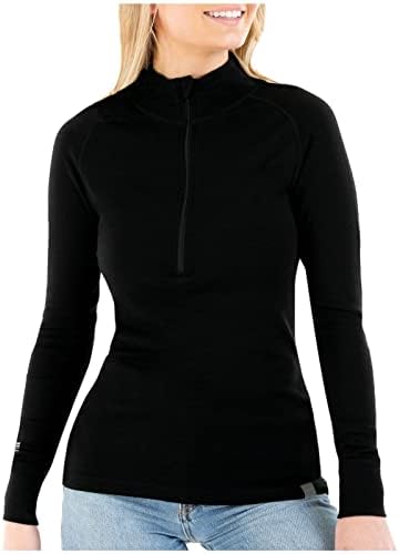 MERIWOOL Women’s 1/2 Zip – Best women’s mid weight base layer
