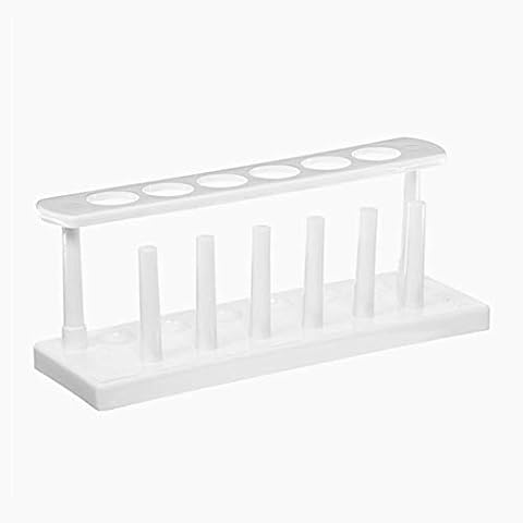 Plastic Test Tube Rack with Drying Pins Cover