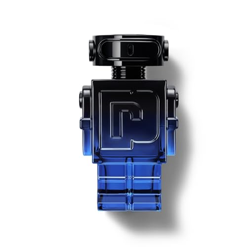 Rabanne Phantom Eau de Parfum for Men - Aromatic Ambery Perfume with Lavender, Orange Blossom & Vanilla - Long Lasting & Thrilling Refillable Fragrance Spray from Paris, 3.4 oz