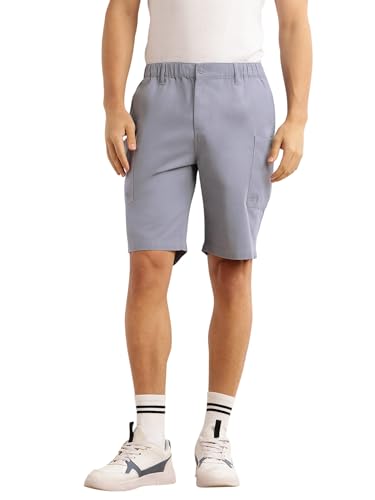 Short décontracté uni Thomas Scott en coton pour homme contre la chaleur