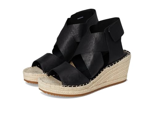 Eileen Fisher Willow Black Tumbled Leather 9 B (M)