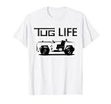 Tug Life Thug Life funny aircraft t-shirt