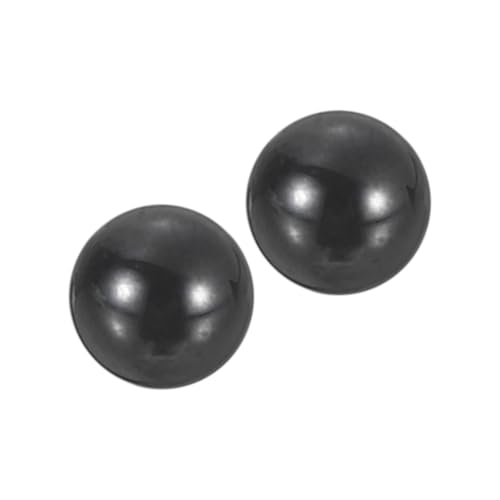 Bolas de precision Si3N4 de 1,27 cm uxcell G10 con calidad aeroespacial en color negro 1