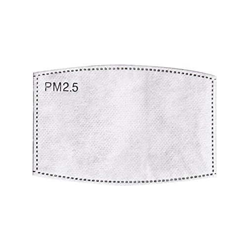 Cleanbreath Reusable Neck Gaiter with Filter Insert, Fashionable Cooling Face Covering Bandanas with Adjustable Snaps （20 Filters）