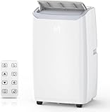 GarveeHome 14000 BTU Portable Air Conditioner, 3-in-1 Quiet Portable AC Unit with Cool/Dry/Fan Modes, Cools Up to 750 Sq.ft, LED Display, Remote & 24H Timer for Home,Dorm,Apartment(FDP41-3032ZPR3)
