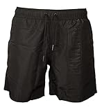 BIKKEMBERGS Herren-Bademode Boxer Schwimmbecken Kordelzug außen und Seitentaschen Artikel BKK1MBM08 Series Property BKK, Black, XXL