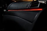 golf 1 cabrio tacho ausbauen  EL Ambiente Lichtleiste Ambientebeleuchtung für 3er E46 - Armaturenbrett (Amber)