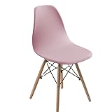 YMOMG Housse De Chaise De Salle à Manger, Coque De Housse De Chaise Scandinave Extensible sans Housse De Fauteuil sur Le Côté (Rose,1pcs)