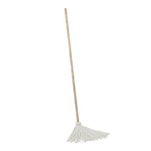 Boardwalk 112R Deck Mop w/51 in. Wooden Handle, 12 oz. Rayon Fiber Head (Pack of 6)