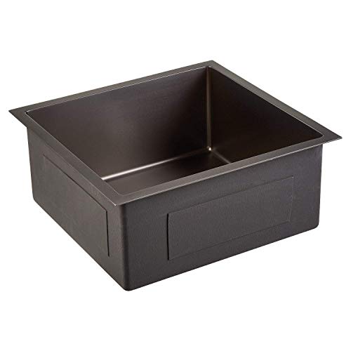 COOTER 24" x 18" x 10" BLACK Matte Finish 304 Grade Stainless Steel Single Bowl Kitchen Sink (24"x18"x10" handmade black) (B09WKKN4XL) Amazon Price History, Amazon Price Tracker