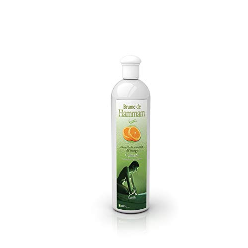 Camylle - Steam Bath Fragrance Orange - A base di oli essenziali per stanze di vapore, bagni di vapore o docce a vapore - Lenitivo con aromi dolci e fruttati - 250ml