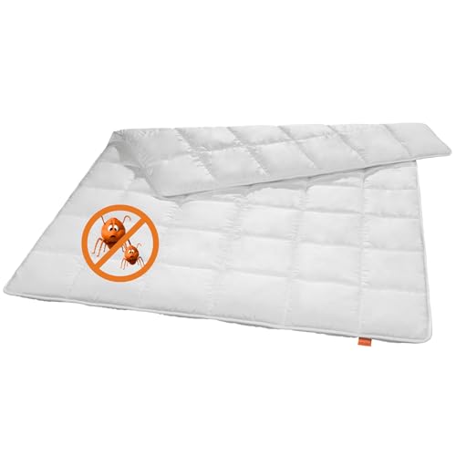 sleepling Anti Milben Winter Bettdecke 135x200 cm, antibakterielle Winterdecke Warm, Decke für Allergiker, Winterbettdecke 135 x 200, Made in EU,...