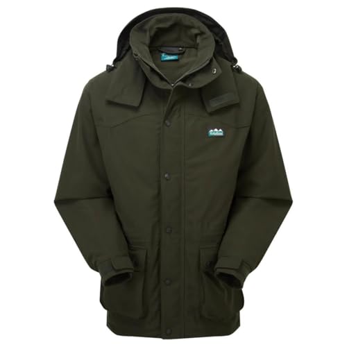 Ridgeline Mens Torrent Jacket XX-Large Deep ForestXX-LargeDeep Forest Waterproof