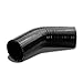 2 inches 45 Degree Elbow Turbo/Intercooler/Intake Piping Coupler Silicone Hose (Black)