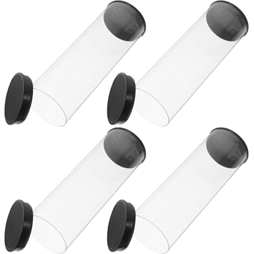Caja de almacenamiento para balones de golf contenedores compactos transparentes para deporte