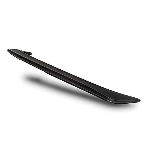 VIPMOTOZ Paintable Rear Trunk Lip Spoiler Wing With LED Brake Light Compatible With 2016-2018 Compatible with Nissan Altima