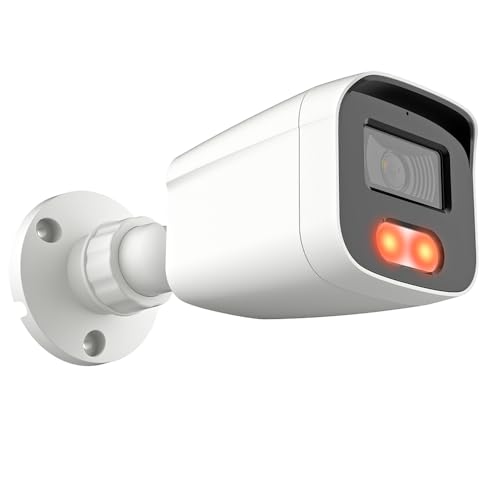 honic 24/7 Full-Color 5MP HD TVI/AHD 4MP CVI Wide Angle Waterproof Bullet Analog CCTV Camera