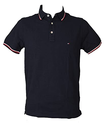 Polo Tommy Hilfiger Homme Manches Courtes Coton Slim Fit XM0XM01582