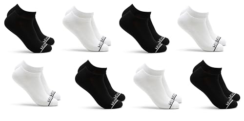 Fruit of the Loom No Show Socks Womens 8 Pack - Arch Support, Soft Cushioned, Breathable Low Cut Ankle Socks for Women