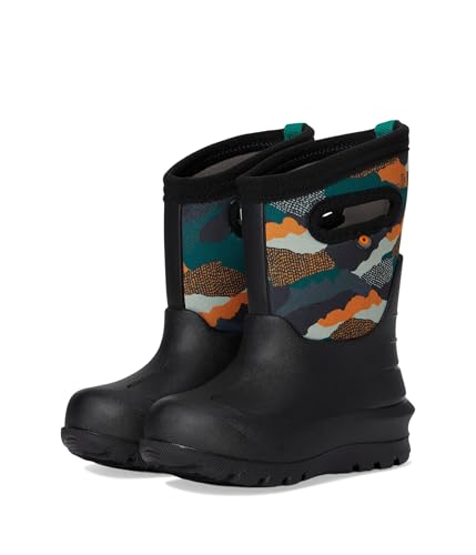 BOGS Unisex-Child Neo-Classic Camo Landscape (Toddler/Little Big Kid) Rain Boot