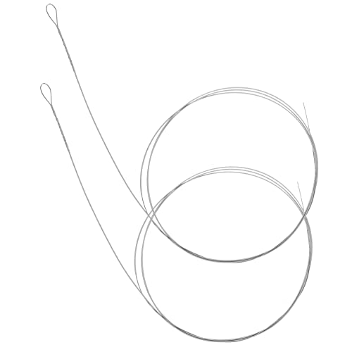 ibasenice 2Pcs String Dulcimer Strings Replacement Steel Wire for Instrument Accessories Easy to Use Dulcimer Parts for Enhanced Sound and Resonance for Music Enthusiasts