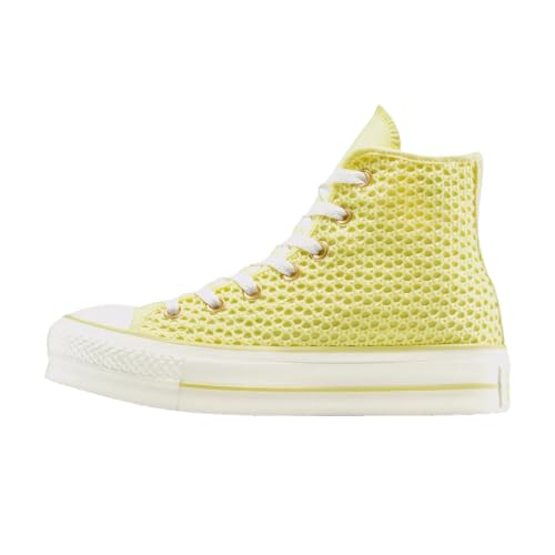 Image of Converse Womens Chuck Taylor All Star High-Top Platform Sneaker Lemon Slushy /Lemon Slushy Women 5.5 M