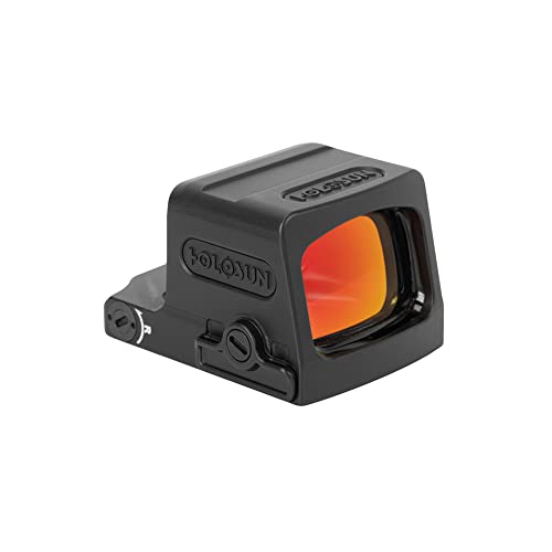 Image of Holosun EPS Full Size Series 2MOA /6MOA or 2MOA with 32MOA Circle dot Options, Closed Emitter Sight, Modified RMSc, RMR Adapter Plate- Red /Green /Gold Options