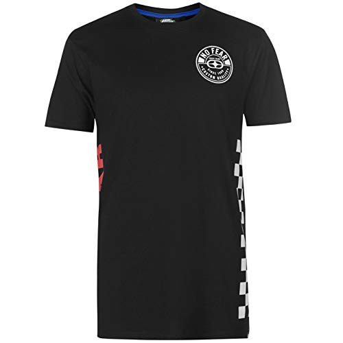 No Fear SHIRT ユニセックス・アダルト メンズ US サイズ: Medium カラー: ブラックのサムネイル