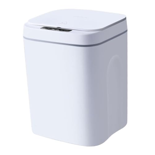 Bote de basura inteligente con sensor y carga USB miniatura 1