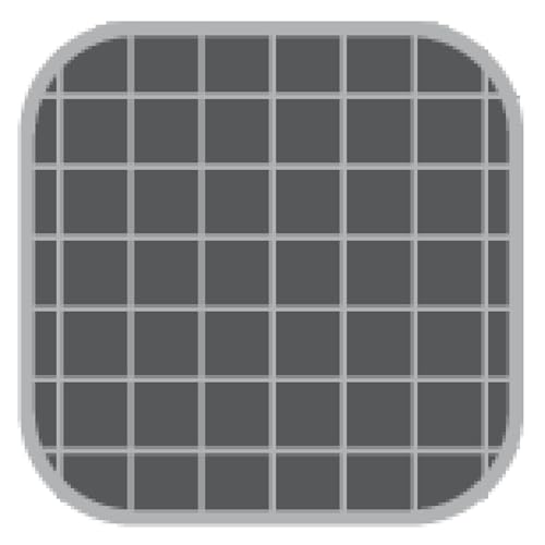 Herlitz 50034116 Refill für Notizheft flex, A5, 2 x 40 Blatt kariert, 1 Stück