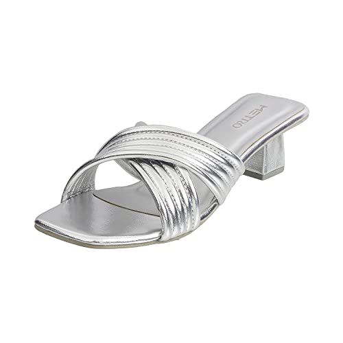 Image of Metro Women's Mule Fashion Block-heel Sandal