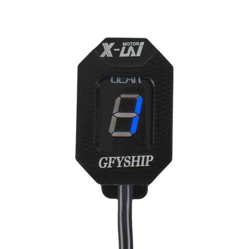 Pour Yamaha BT1100 Bulldog/Diversion NON ABS/Drag Star/FZ-16 / FZ-S Indicateur de rapport pour moto à commande tactile BT 1100 (Blue+H)