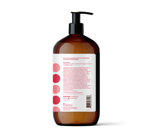 Everyone Nourishing Hand And Body Lotion, 32 Ounce (Pack Of 2), Ruby Grapefruit, Plant-Based Lotion With Pure Essential Oils, Coconut Oil, Aloe Vera And Vitamin E #TOP3