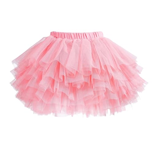 Image of Tutu Skirt for Baby Girl Toddler 6 Layered Tulle Skirts 1-8T
