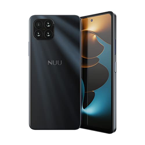 NUU-B15-3-Day-Battery-48-MP-Quad-Camera-Unlocked-T-Mobile-Only-678-Full-HD-Display-128GB-90Hz-18W-Fast-Charge-5000-mAh-Fingerprint-Android-11-Black