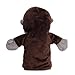 Stuffed Gorilla Hand Puppets Plush Animal Toys Handpuppet for Imaginative Pretend Play Storytelling Early Education