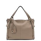 [VITAFELICE] ヴィータフェリーチェ ベルトハンドル 2way トート バッグ レディース bsib-p3702x (グレーベージュ)