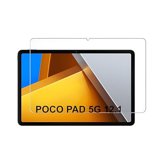 Image of Tempered Glass for Poco Pad 12.1 inch 5G Screen Protector Guard for Poco Pad 12.1 inch Tablet - 1 Pack