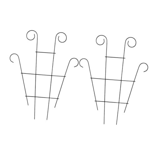 Gatuida 2stücke Rankgitter Aus Metall Für Kletterpflanzen Drahtgerüst Für Garten Und Zimmerpflanzen Eisen-rankhilfe Für Blumen Und Topfsupport