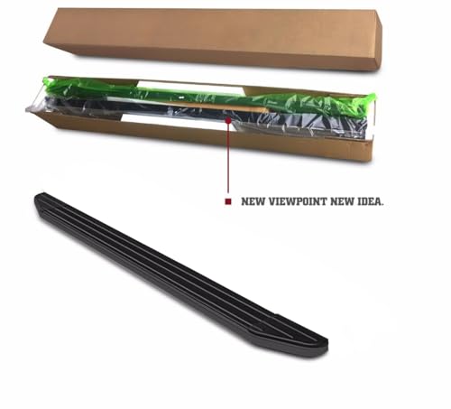 Estribos Running Boards Black Horse para Jeep Renegade 2015-23 miniatura 7