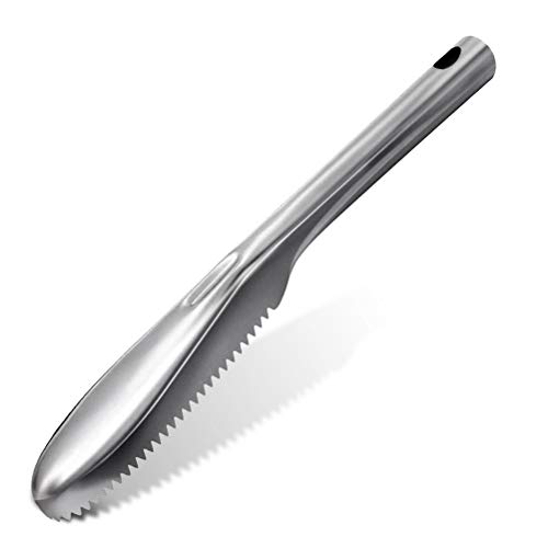 Fish Scale Remover Tool, Scale Fish Skin Remover Fish Cleaning Tool Scaler for Fish Stainless Steel Fish Scaler