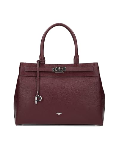 Picard Damen Shopper POPPY | Handtasche Damen aus Echtleder mit Reißverschluss | elegante Schultertasche mit abnehmbarem Gurt | Ideal für Business Alltag Freizeit