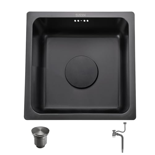 CZYWKDDPP Lavavajillas Compacto de Acero Inoxidable de un Solo Seno Que Ahorra Espacio para restaurantes, hoteles y pequeñas reformas (39 x 34 x 18 cm).